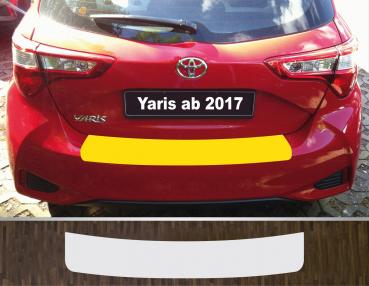 Lackschutzfolie Ladekantenschutz transparent 70 µm für Toyota Yaris 2017 - 2020
